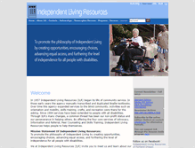 Tablet Screenshot of ilr.org